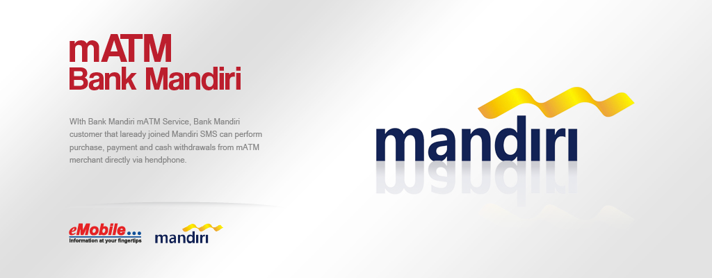 PT. eMobile Indonesia - mATM, Bank Mandiri